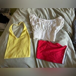 Summer crop top bundle